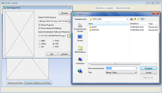 Boite DIalog Select Image