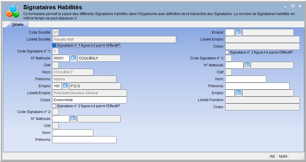 Form Signat